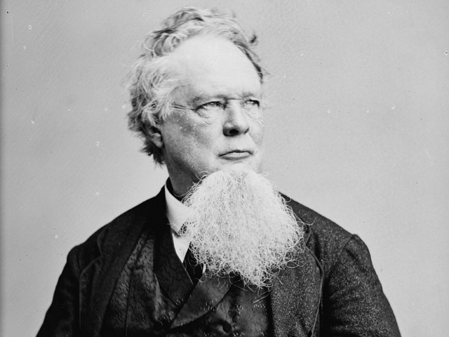 William Gilmore Simms with a long beard