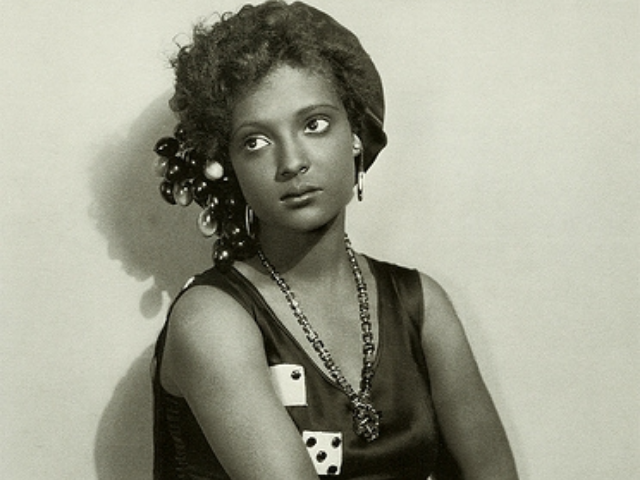 Black and white photograph of Nina McKinney