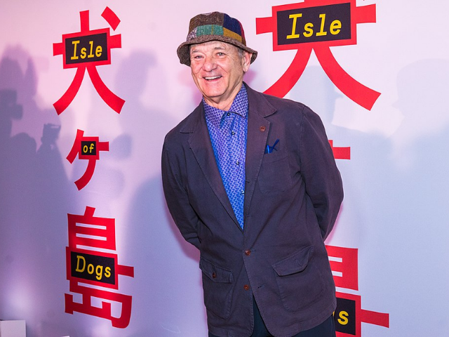 Color photograph of Bill Murray