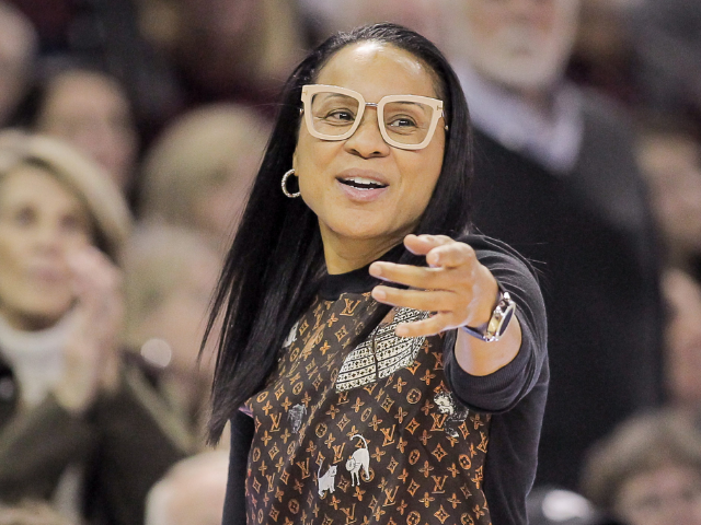 Color photograph of Dawn Staley