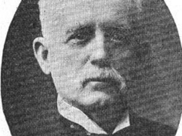 black and white photograph of Hugh Thompson