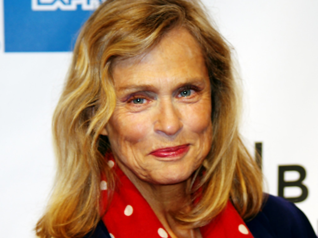 Color photograph of Lauren Hutton