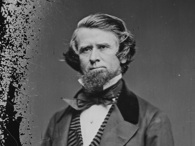 black and white photograph of Milledge Luke Bonham