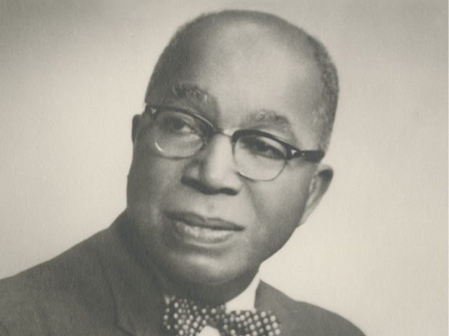 Middle-Aged Black Man with glasses