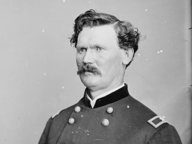 Black and white photograph of Robert Kinston Scott