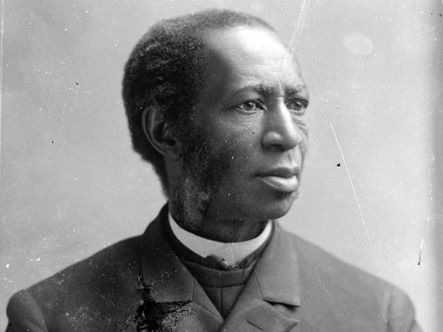 Black and white photo of Richard Harvey Cain