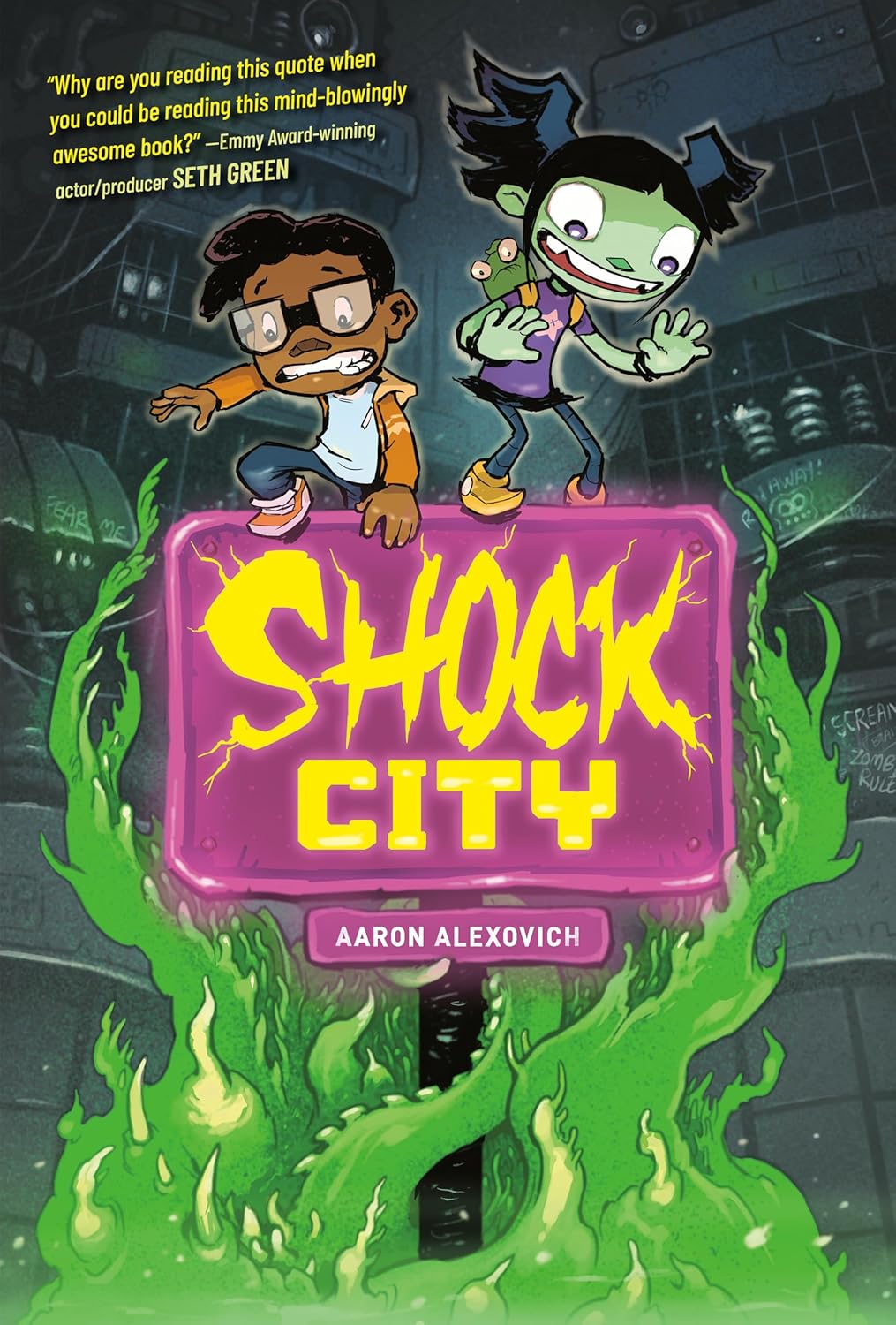 Book cover for Shock City