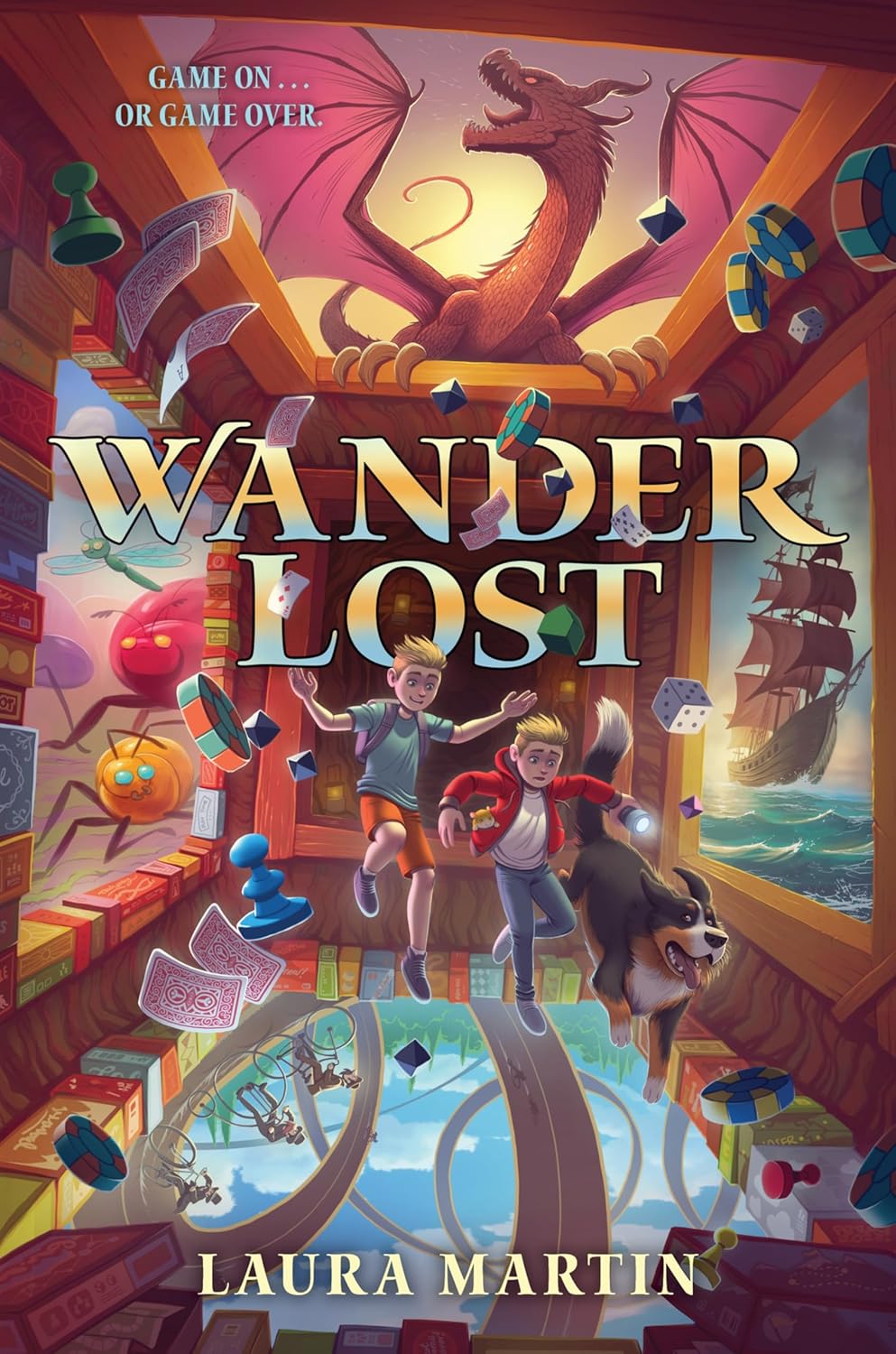 Book cover for Wander Lost