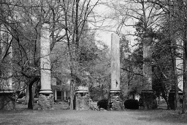 Millwood Ruins, U.S. Route 76, Garners Ferry Road, Columbia vicinity, Richland County, South Carolina